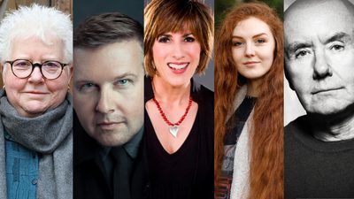 A montage of 5 headshots.