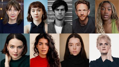 Headshots of the nine actors who will appear in The Prime of Miss Jean Brodie