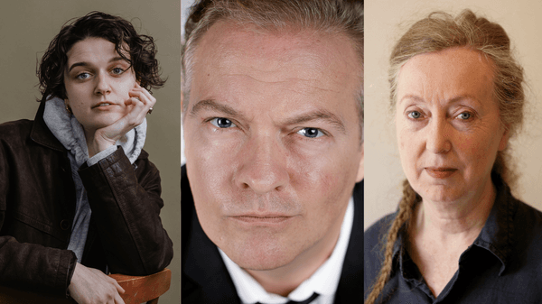 Headshots of Catriona Faint, Simon Weir and Anne Lacey