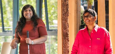 Kirin Saeed and Kully Thiarai headshots
