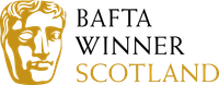 Tagline which reads 'Bafta Winner Scotland'