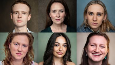 A collage of headshots from the Stand & Deliver cast